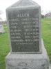 Allen Family Headstone