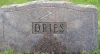 Dries Family Headstone