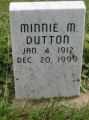 Minnie M Dutton