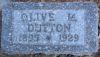 Olive M Dutton