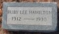 Ruby Lee Hamilton